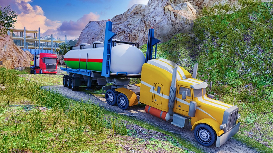 Oil Tanker Transport Offroad Truck Driver - Preview 3