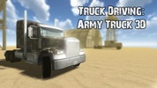 Truck Driving: Army Truck 3D screenshot 8