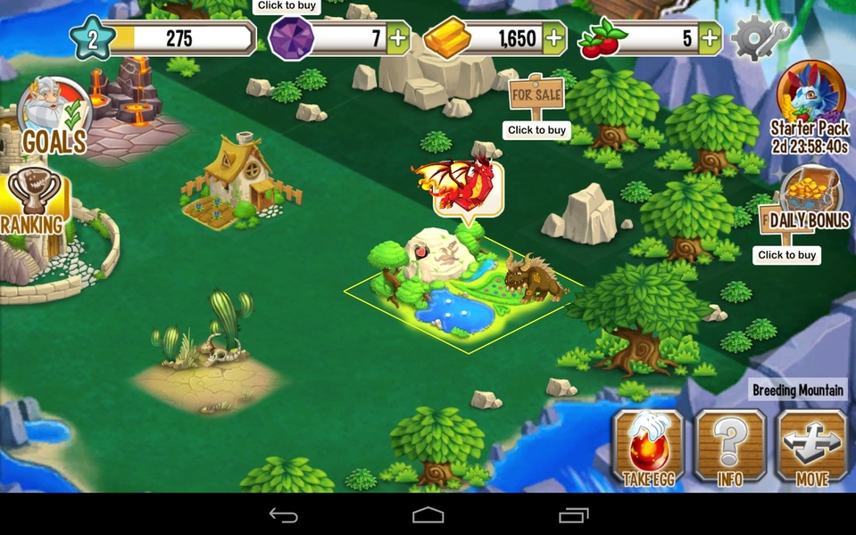 Dragon Land para Android - Baixe o APK na Uptodown