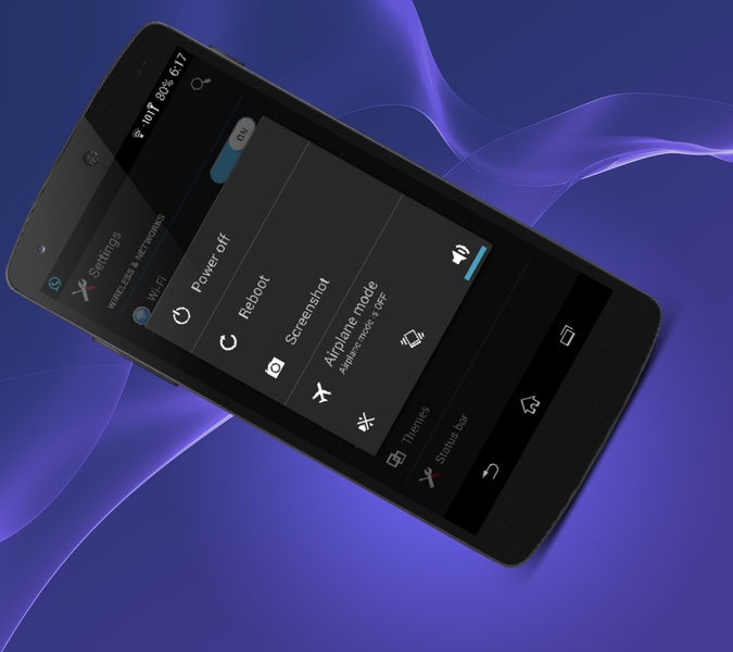XPERIA Z2 BLACK THEME - Preview 2