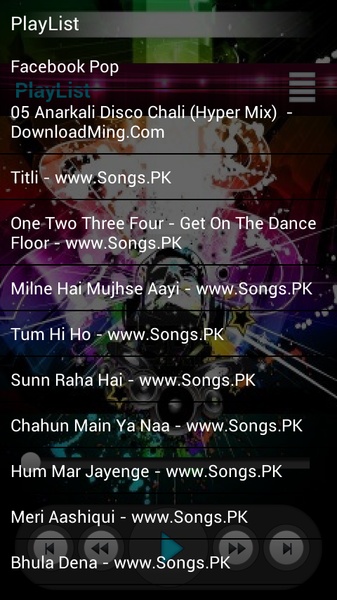 Shaking Audio Player 2014 - Preview 1