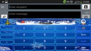 Christmas HD GO Keyboard theme screenshot 1