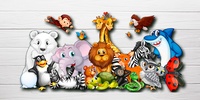 Kids puzzles, feed the animals screenshot 12