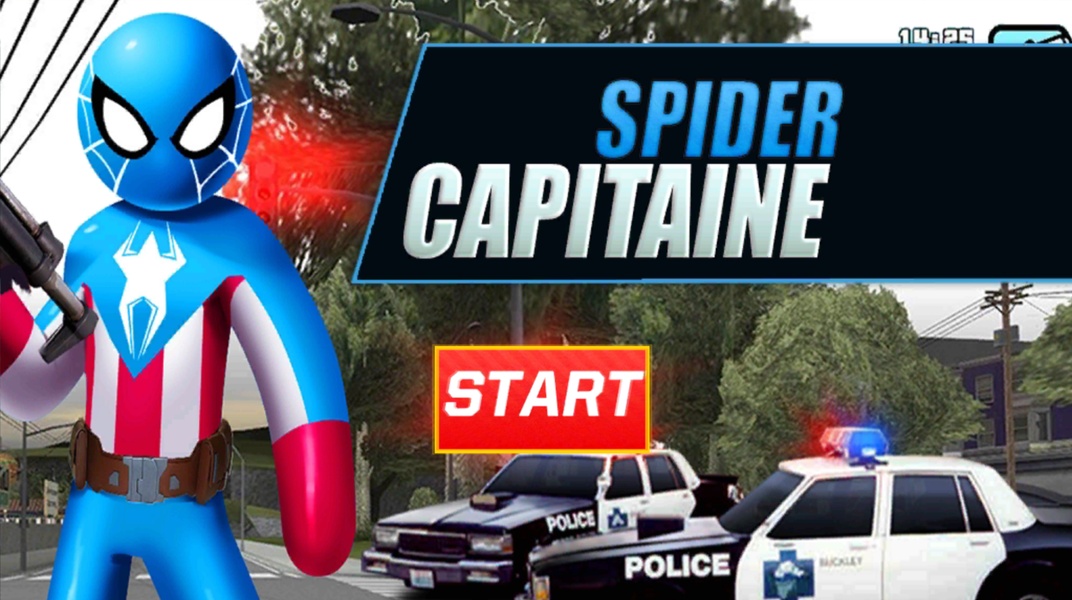 Spider US Capitaine Stickman - Preview 1