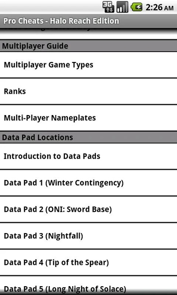 Pro Cheats - Halo Reach Edition - Preview 1