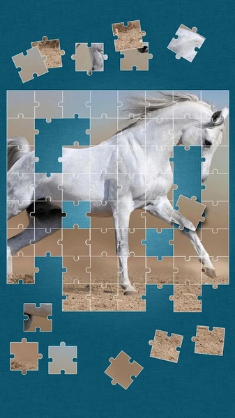 Horses Jigsaw Puzzle Game - Preview 9