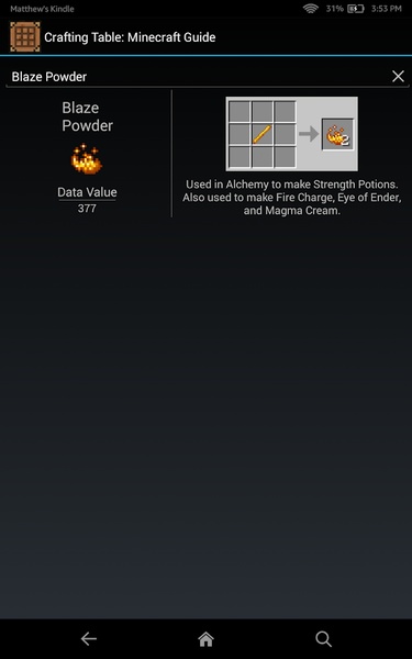 Crafting Table: Minecraft Guide - Preview 3