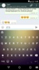 Material Black Emoji Keyboard screenshot 2