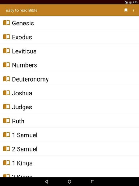 Easy To Read Bible Free - Preview 3