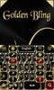 Golden Bling Keyboard screenshot 2