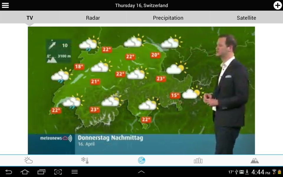 Weather for Switzerland - Preview 17