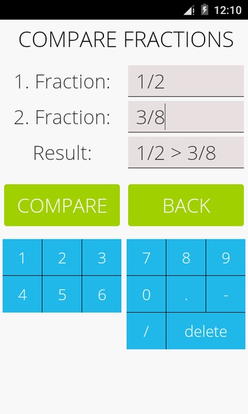 Fractions Math - Preview 1