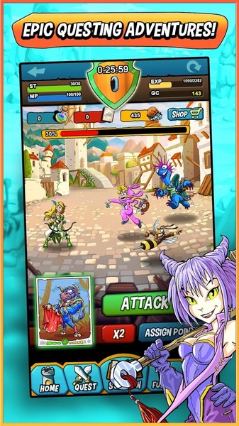 Battles and monsters - Preview 3