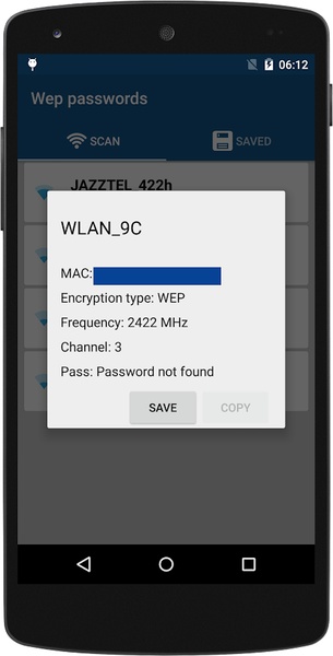 Wep passwords - Preview 3