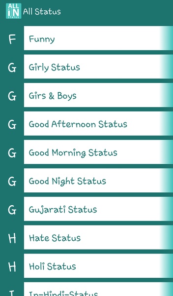 All Status - Preview 2