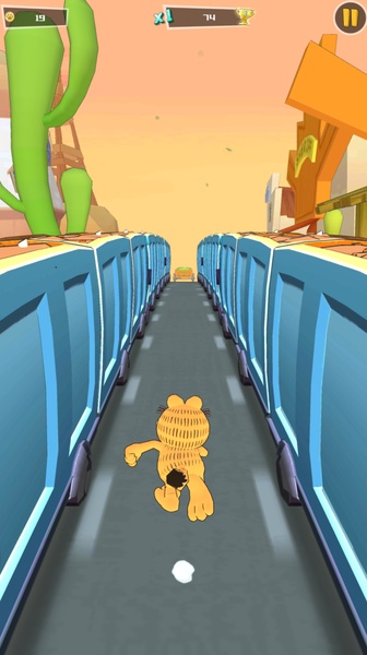 Corrida do Garfield jogo, Garfield Rush, joguinho do gato Garfield