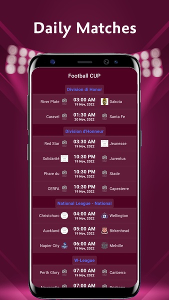 Football CUP-Soccer Live Score - Preview 3