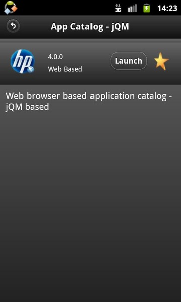 HP App Catalog - Preview 1