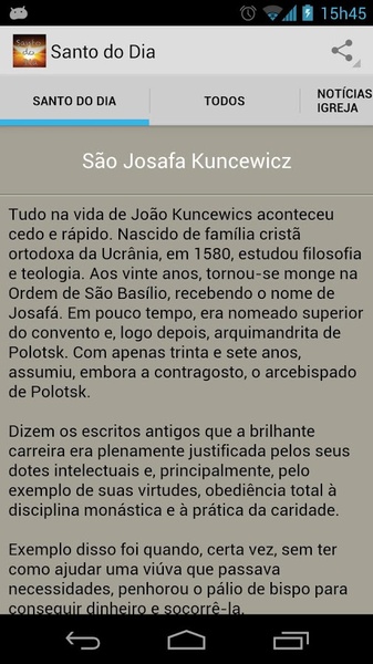 Santo do Dia - Preview 1