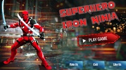 Superhero Iron Ninja Battle screenshot 1