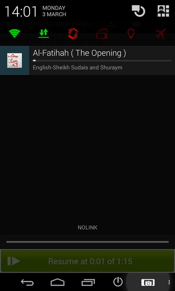 Quran English Audio - Preview 1