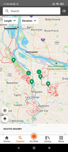Ride with GPS - Preview 1