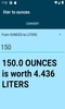 liter to ounces converter screenshot 1