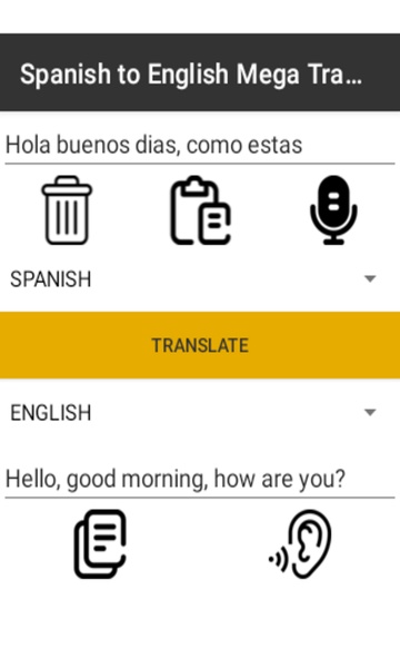 Spanish to English Mega Translator - Preview 4