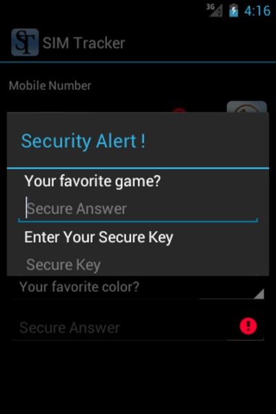 SIM Tracker - Preview 2