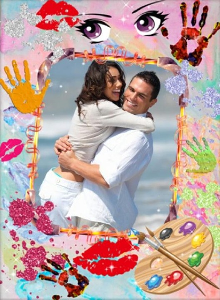 Flower Love Photo Frames - Preview 1
