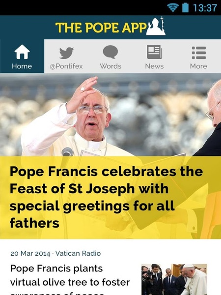 ThePopeApp - Preview 4