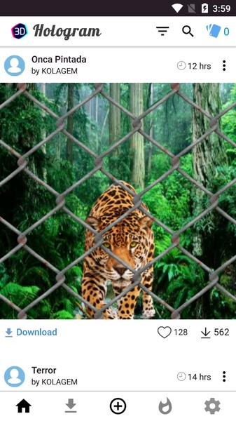 3D Hologram Background - Preview 5