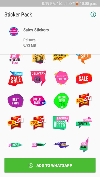 Sales Stickers - Preview 2