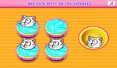 Tasty Cute Kitty Cupcakes screenshot 3