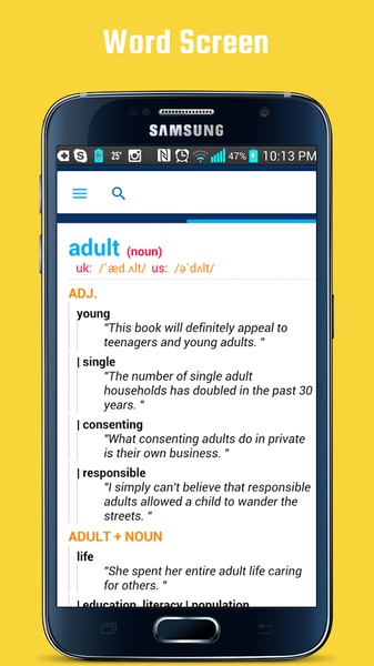 Collocation Dictionary - Preview 8