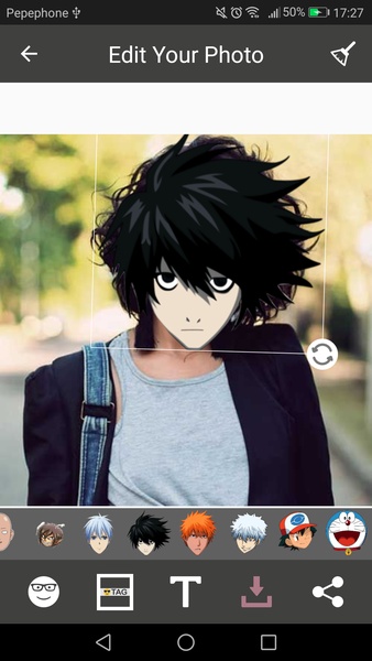 Manga Anime Face Changer - Preview 5