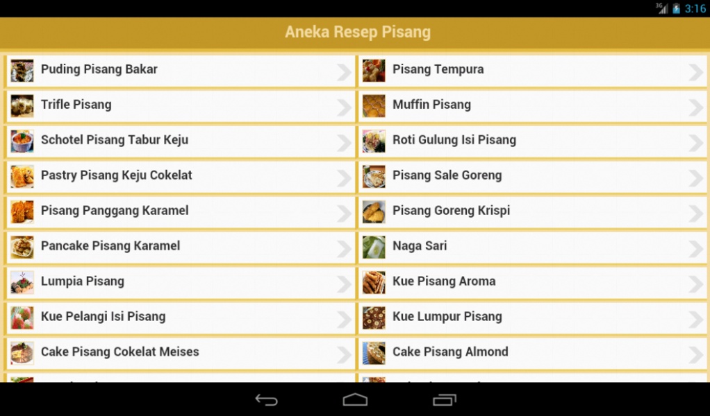 Resep Pisang - Preview 1