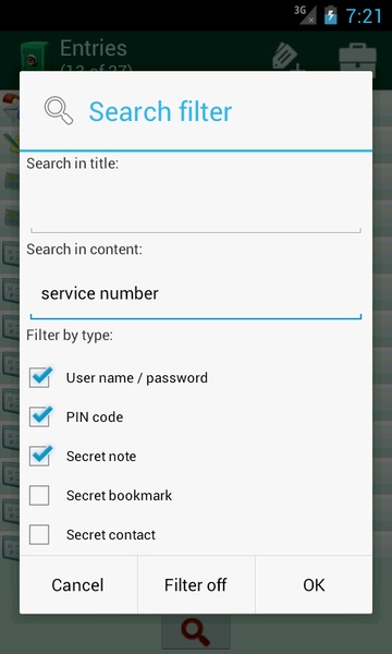 Secret Safe Lite - Preview 3