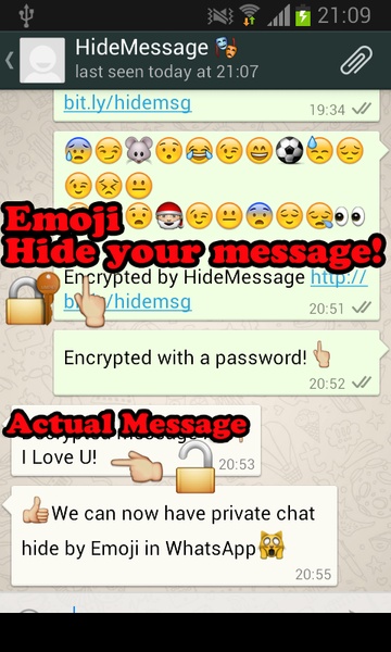 Hide Message - Preview 2