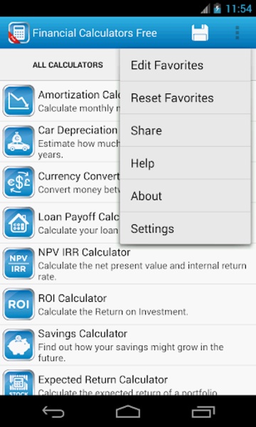 Financial Calculators Free - Preview 11