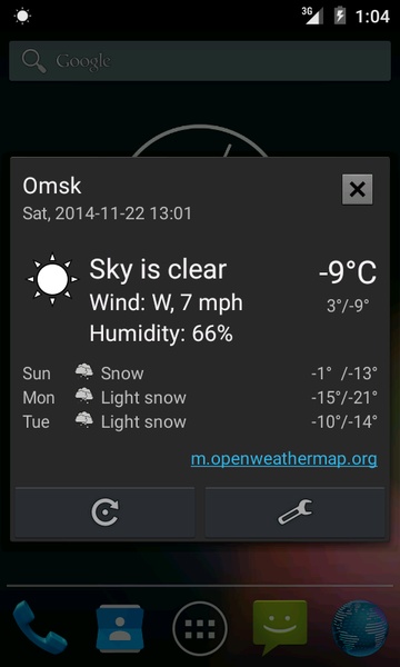 Weather notification - Preview 5