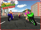 Kids MotorBike Rider Race 3D screenshot 4