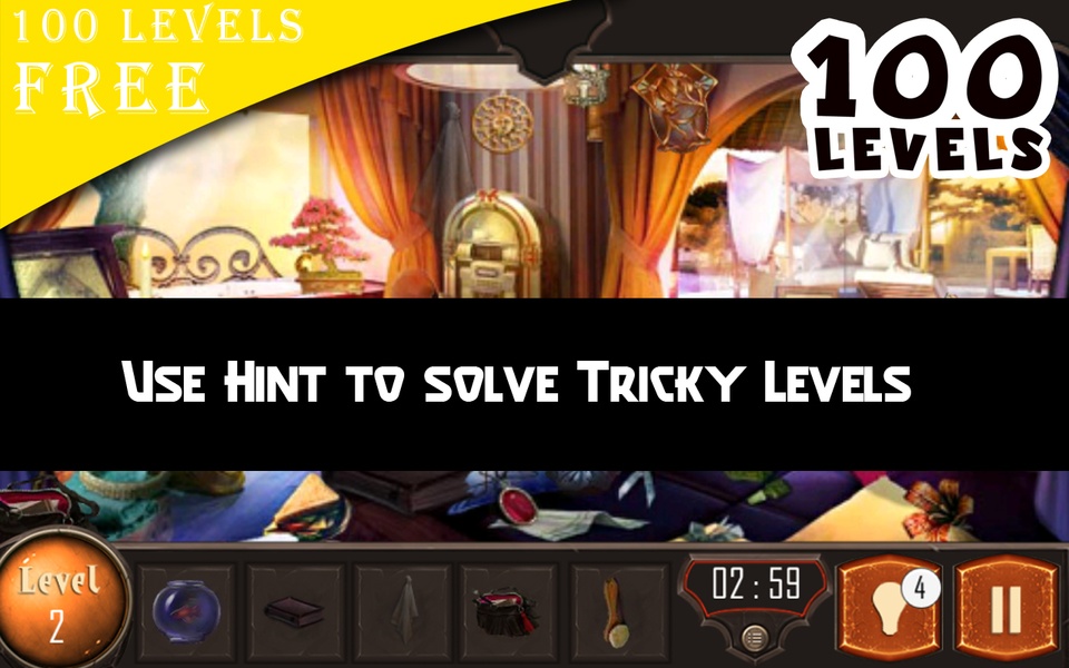 Hidden Object Game : 100 Levels of Secret of Clue - Preview 4