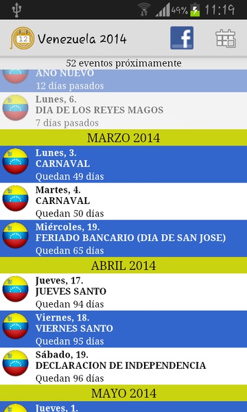 Calendario Venezuela 2014 - Preview 10