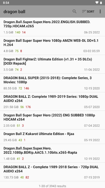 Torrent Search - Preview 1