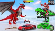 Police Dragon Robot Car Games screenshot 10