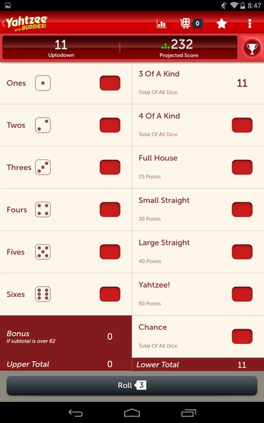 Yahtzee With Buddies - Preview 5