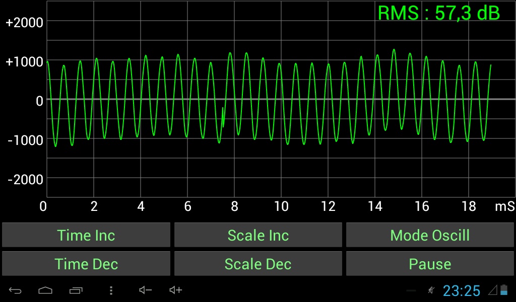 Sound Oscilloscope - Preview 3