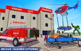 Ambulance Robot Car Game 3D screenshot 4
