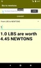lbs to newtons converter screenshot 4